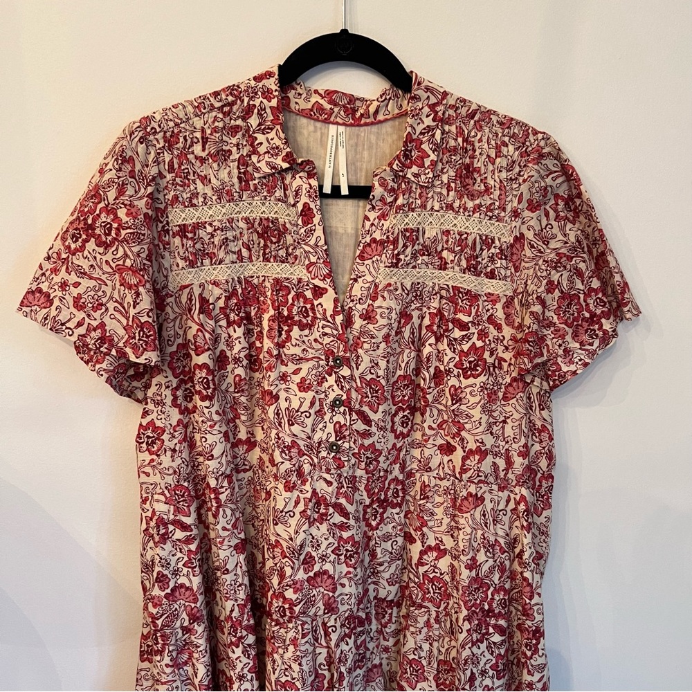 Anthropologie Tiered Georgina Dress by Maeve | Size L - Picture 12 of 15